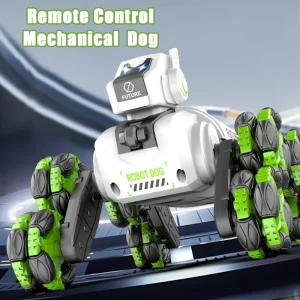 Dual Control  Intelligent RC Mechanical Dogs