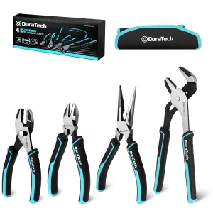 4-Piece Pliers Set with Pouch