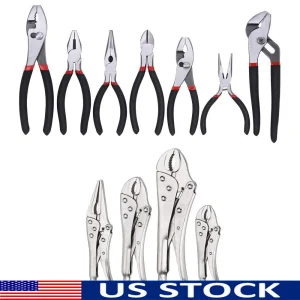 7-piece Alloy Steel Pliers,  Clamping